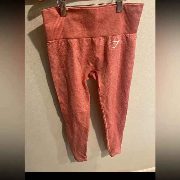 Gymshark Red Vital Seamless Leggings size Small - Picture 2 of 5